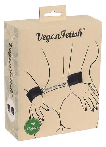 Frekke sexleketøy - Håndjern med borrelås Vegan Fetish - bilde 8