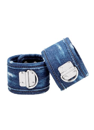 Frekke sexleketøy - Fotlenker Ouch Denim Style - bilde 1