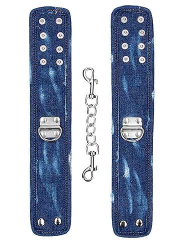 Frekke sexleketøy - Fotlenker Ouch Denim Style - bilde 2