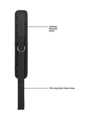 Frekke sexleketøy - Ankelmansjetter Ouch Velvet and Velcro - bilde 5