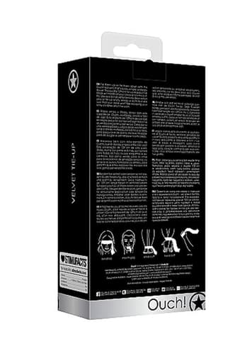 Frekke sexleketøy - Fløyelsbånd Ouch Velvet and Velcro - bilde 6