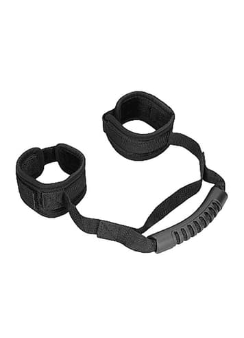 Frekke sexleketøy - Håndjern håndtak Ouch Velvet and Velcro - bilde 1
