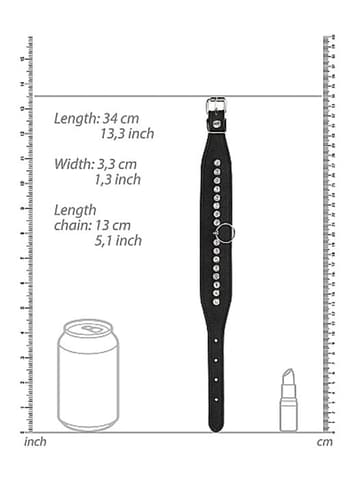 Frekke sexleketøy - Fotlenker Ouch Diamond - bilde 5