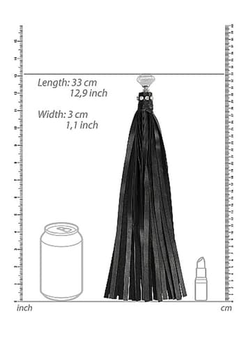 Frekke sexleketøy - Flogger Ouch Diamond - bilde 4