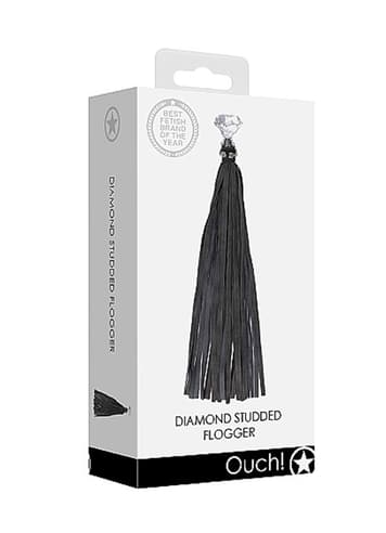 Frekke sexleketøy - Flogger Ouch Diamond - bilde 5