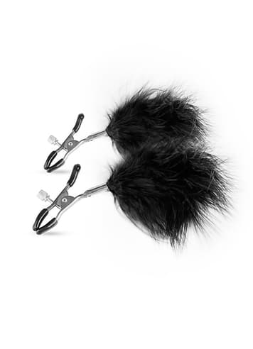 Frekke sexleketøy - Easytoys brystklyper med fjær - bilde 2