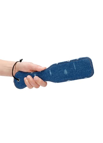Frekke sexleketøy - Spanking paddle Ouch Denim Style - bilde 2