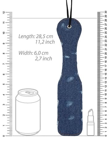 Frekke sexleketøy - Spanking paddle Ouch Denim Style - bilde 3
