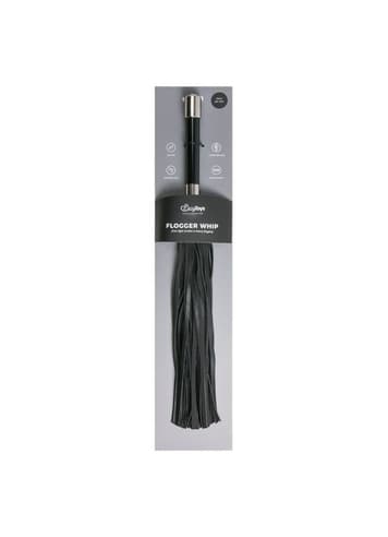 Frekke sexleketøy - EasyToys flogger med metallhåndtak - bilde 2