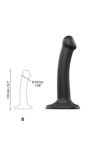 Dildo - Strap-on-me fleksibel dildo S - bilde 4