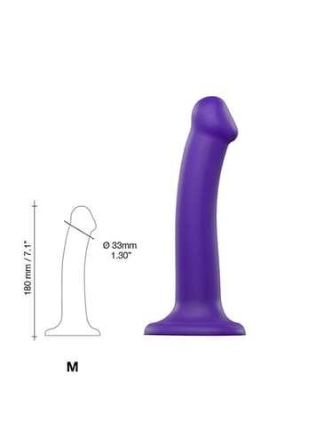 Dildo - Strap-on-me fleksibel dildo M - bilde 6
