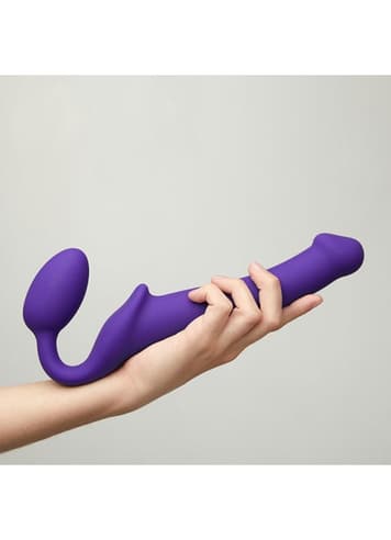 Dildo - Strap-on-me stroppløs strap-on M lilla - bilde 2