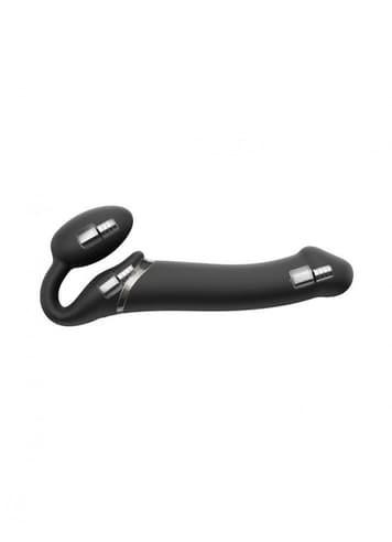 Dildo - Strap-on-me vibrerende strap-on M sort - bilde 2