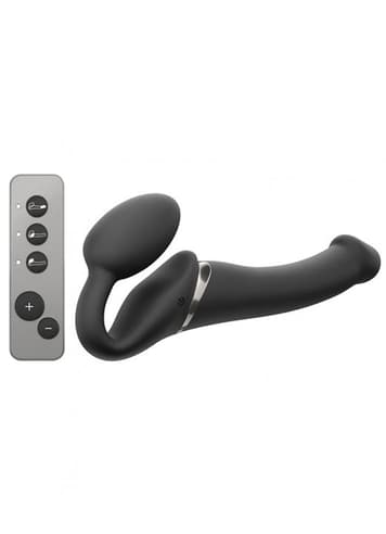Dildo - Strap-on-me vibrerende strap-on M sort - bilde 4