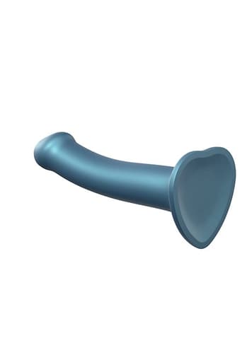 Dildo - Strap-on-me bøyelig dildo blå M - bilde 2