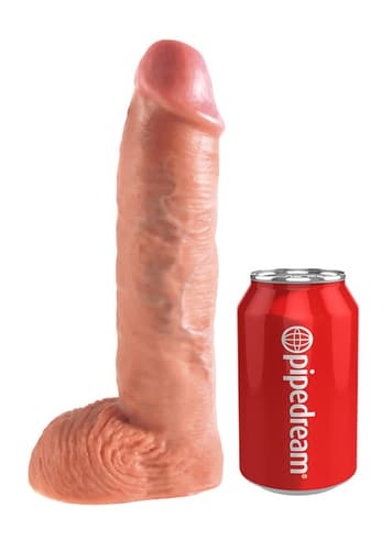Frekke sexleketøy - Strap On med dildo Hollow 10 inch - bilde 2