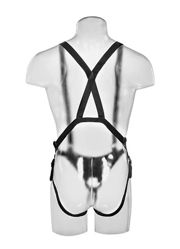 Frekke sexleketøy - Strap On med dildo Hollow 10 inch - bilde 4