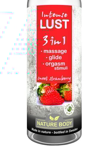 Arbeidskategori - Glidemiddel søt jordbær 3-i-1 - bilde 2