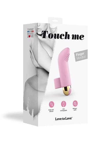 Vibrator - Fingervibrator Touch Me rosa - bilde 6