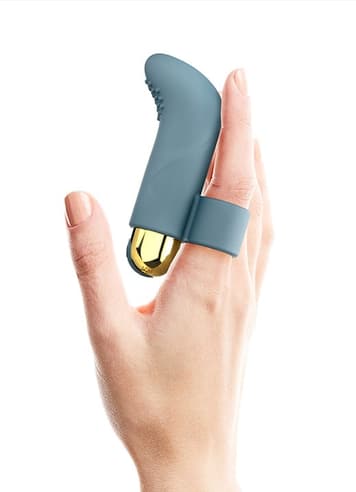 Vibrator - Fingervibrator Touch Me blå - bilde 4