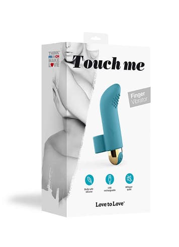 Vibrator - Fingervibrator Touch Me blå - bilde 7