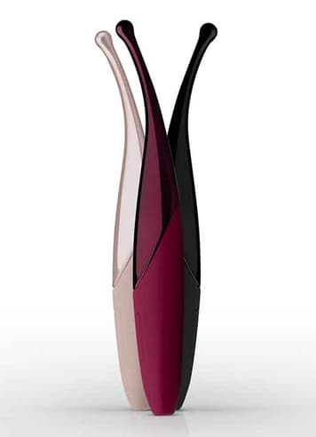 Sexleketøy for henne - Klitorisvibrator Senzi burgunder - bilde 6