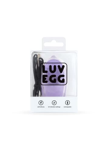 Sexleketøy for henne - Vibrerende egg Luv Egg XL lilla - bilde 10