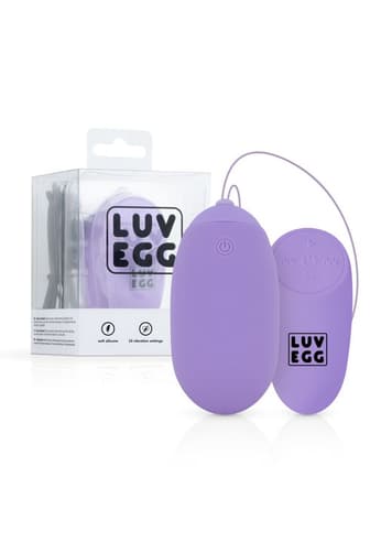Sexleketøy for henne - Vibrerende egg Luv Egg XL lilla - bilde 2
