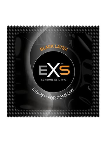 Kondomer - Kondomer EXS Black Latex 12 pk - bilde 3