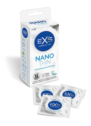 Kondomer - Kondom EXS Nano Thin 12 pk - bilde 1