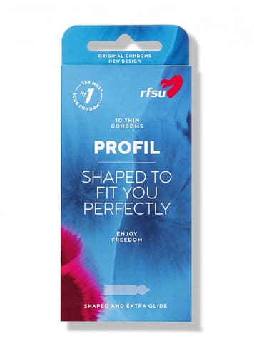 Kondomer - Kondomer RFSU Profil  10 pk - bilde 1
