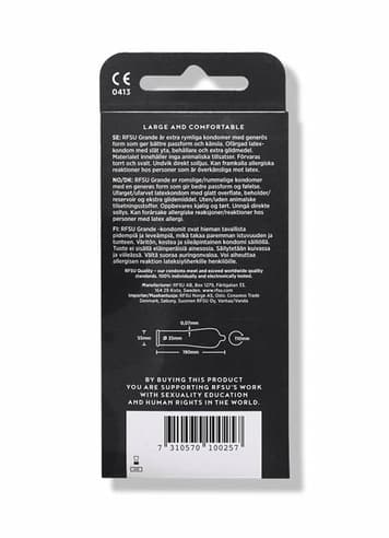 Kondomer - Kondomer RFSU Grande 10 pk - bilde 2