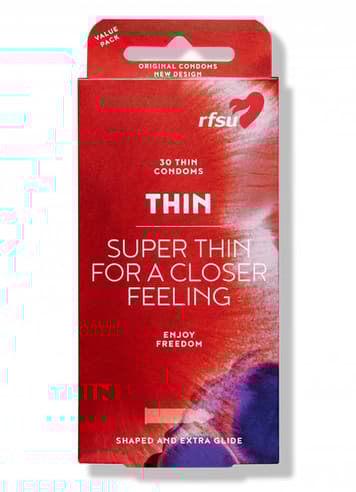 Kondomer - Kondomer RFSU Thin 30 pk - bilde 1