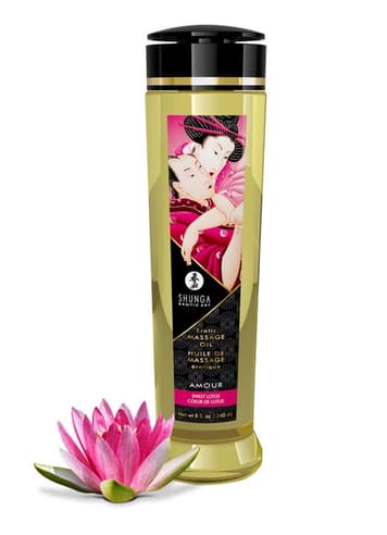 Massasjeolje - Shunga massasjeolje Lotus - bilde 1