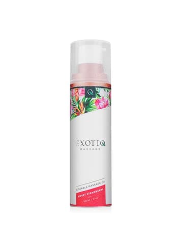 Massasjeolje - Massasjeolje Exotiq jordbær 100 ml - bilde 4