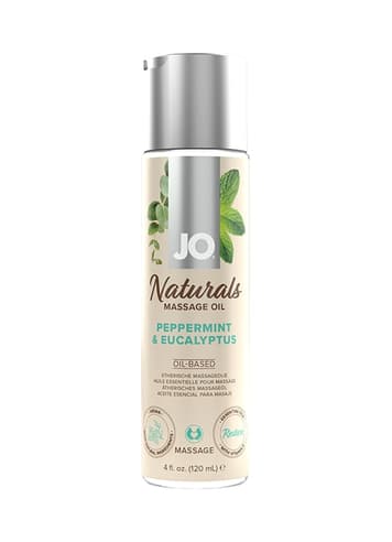 Massasjeolje - Massasjeolje JO peppermynte 120 ml - bilde 1