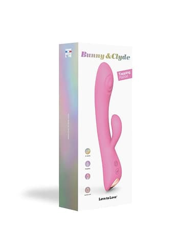 Vibrator - Rabbitvibrator Bunny and Clyde rosa - bilde 10