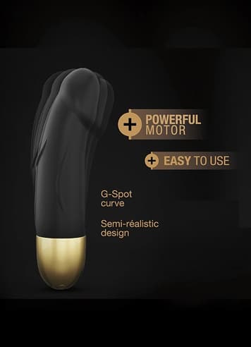 Vibrator - Naturtro vibrator sort S Dorcel - bilde 4