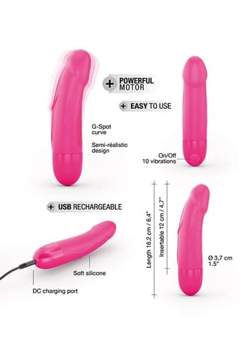 Vibrator - Naturtro vibrator rosa S Dorcel - bilde 4