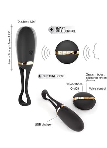 Sexleketøy for henne - Vibrerende egg Secret Delight Dorcel - bilde 6