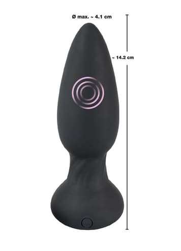 Analsex - Analplugg vibrerende med fjernkontroll - bilde 6
