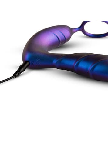 Analsex - Analplugg med ring Black Hole Hueman - bilde 9