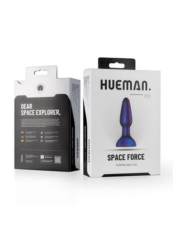 Analsex - Analplugg vibrerende Space Force Hueman - bilde 6