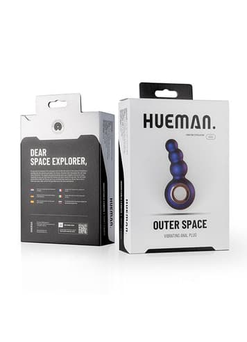 Analsex - Analplugg vibrerende Outer Space Hueman - bilde 8