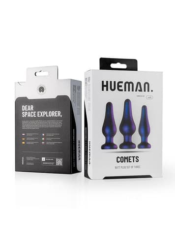 Analsex - Buttplug 3 pk Comet Hueman - bilde 6