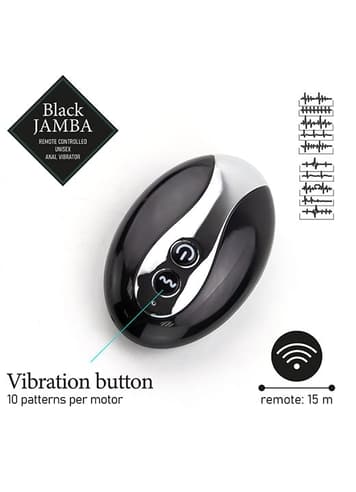 Analsex - Vibrator Black Jamba FeelzToys - bilde 5