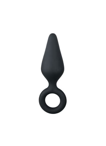 Analsex - EasyToys buttplug med ring S - bilde 1
