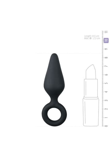 Analsex - EasyToys buttplug med ring S - bilde 5
