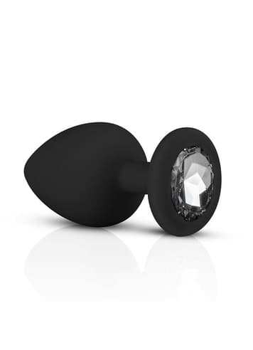 Analsex - EasyToys buttplug med diamant 3 stk - bilde 3