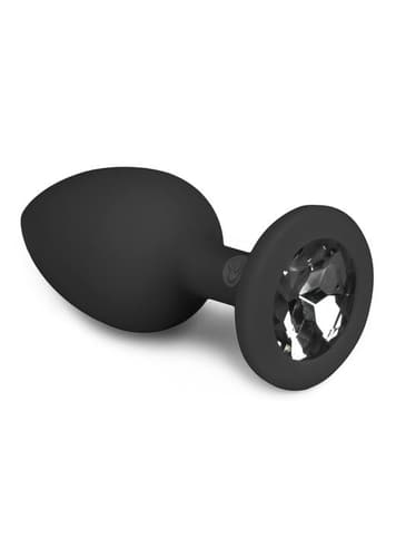 Analsex - EasyToys buttplug med diamant S - bilde 1